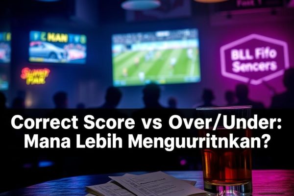 Mana Lebih Menguntungkan? Correct Score vs Over/Under