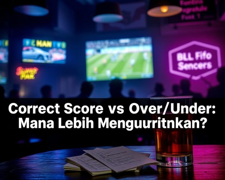 Correct Score vs Over/Under: Mana Lebih Menguntungkan?